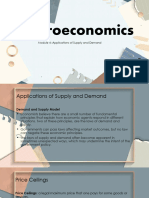 ECONOMICS - 04 - Applications of Supply and Demand