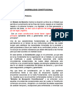 Situaciones de Anormalidad Constitucional