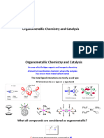 Lecture 4 - Organometallic Catalysis