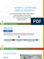 Preterm Birth KOGI Pekanbaru 1