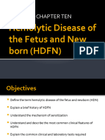 Chapter 10 - Hemolytic Disease of The Fetus and New Born