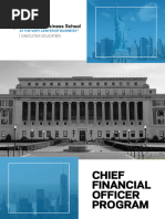 Chief Financial Officer Program Brochure