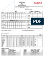 Individual Learners Record LR