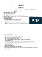 Proiect - Didactic Limba Și Literatura Română Clasa A III-A A