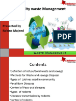 U.5 C. Community Waste Management