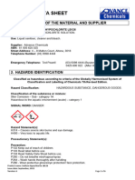 126 Sodium Hypochlorite