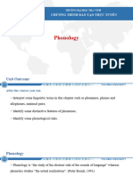 Chapter 3 - Phonology