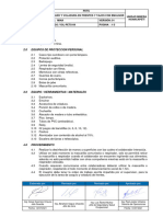 Procedimientos - Perforación, Voladura y Sostenimiento