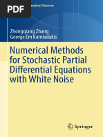 Numerical Methods For Stochastic Partial Differential Equations With White Noise (Karniadakis, George Zhang, Zhongqiang)