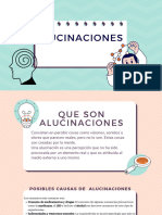 ALUCINACIONES. PSICOPATOLOGIA LL