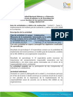 UNAD - Unidad 2 - Tarea 3 - Implementación Del Modelo Guía de Evaluación y Análisis de La ISO 26000 en La Empresa