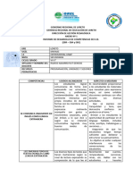 Informe de Desarrollo de Competencias