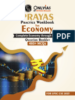 PRAYAS Economy Practice Workbook Question Booklet