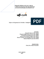 Inteligência Artificial - Tópicos de Engenharia Do Trabalho