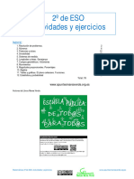 Matemáticas 2º de ESO (LOMLOE) Actividades y Ejercicios