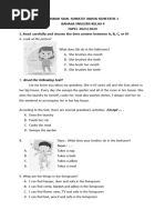 Naskah Soal Sumatif Akhir Semester 1