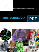 BIOTECNOLOGIA