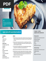 Apple Cake With Caramelised Walnuts