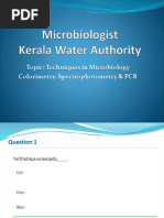 Microbiologist Techniques in Microbiology