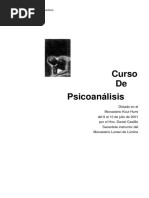 Piscoanalisis - Daniel Castillo