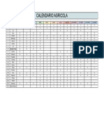 Calendario Agrícola - Calendario Agricola