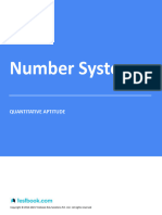 Number - System Study - Notes