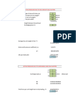 Sheet Pile Design Calculation