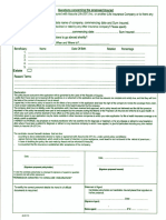 Application Form For Life Insurance - Page 2