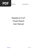 Raspberry Pi Project Board User Manual v1.0