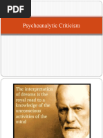 9-Psychoanalytic Criticism