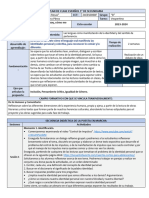 Proyecto 1. La Identidad. Quién Soy, Cómo Me Ven Los Demás