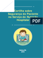 Cartilha Sobre Segurança Do Paciente No Serviço de Nutrição Hospitalar