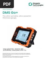 Krautkramer DMS-Go - Ultrasonic Thickness Gauge Brochure BHFF20219