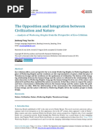 The Opposition and Integration Between Civilizatio