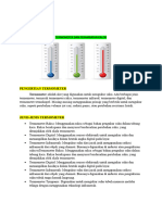 Termometer Dan Perlambatan Kalor