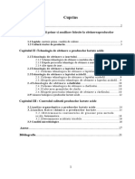 Fabricarea Produselor Lactate Acide