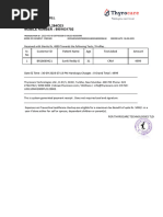 Preventive Health Check Up Tax Document