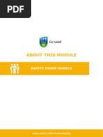 Safety Pause Huddle ONLINE SESSION OUTLINE