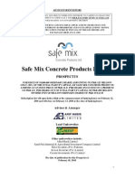 Prospectus - 2010 - SafeMix