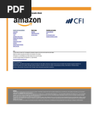 AMZN Financial Model (Completed)