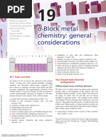 Inorganic Chemistry - (Chapter 19 D-Block Metal Chemistry General Considerations)