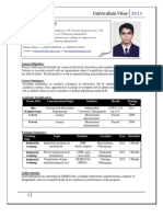 CV of MURSHEDUR RAHMAN