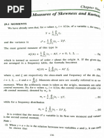 Moments and Measures of Skewness and Kurtosis