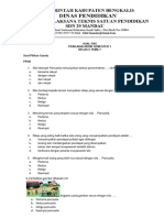 SOAL Kls 6 Pas 1 2022 PDF