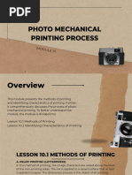 Photo Mechanical Printing Process