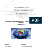 Convenios Bilaterales Entre Venezuela y Paises de Europa