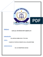 Legal System of Pakistan