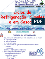 R - Aulas 9 A 12 - Ciclos de Refrigeração Simples e em Cascata - 2021 - 4