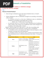 Elements of Biostatistics