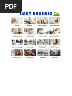 Daily Routine Activity 2023